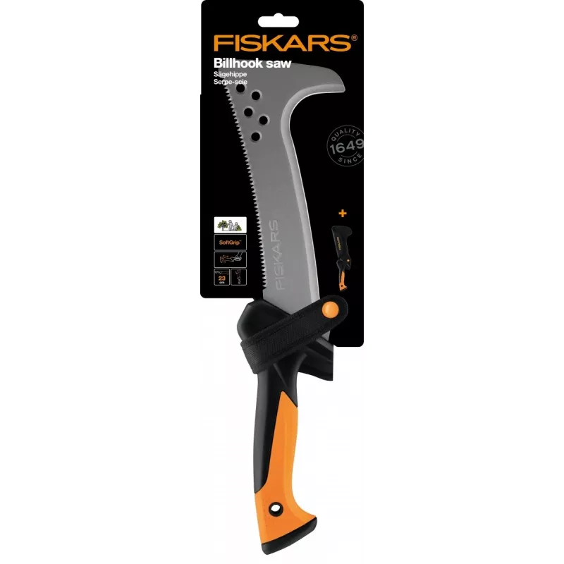 Fiskars 1051233 hand saw Hacksaw 23 cm Black, Orange, Silver