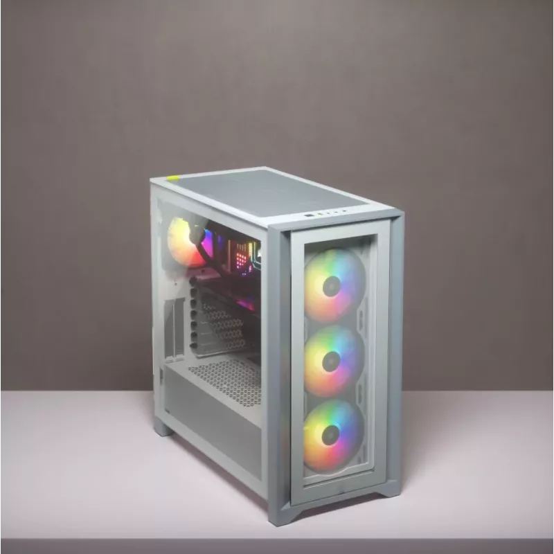 Corsair iCUE 4000X RGB Midi Tower White