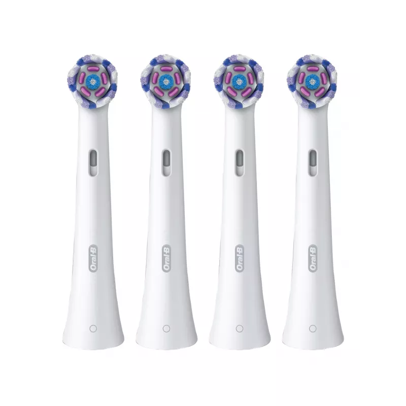 Toothbrush head Oral-B iO Radiant EB4 — pack of 4 replacement brush heads