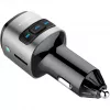 FM transmitter 4smarts 456201 Cigar lighter Black Silver AM FM Bluetooth