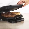 Electric grill Petra PT4366MBLKVDE black with non-stick surface and adjustable temperature
