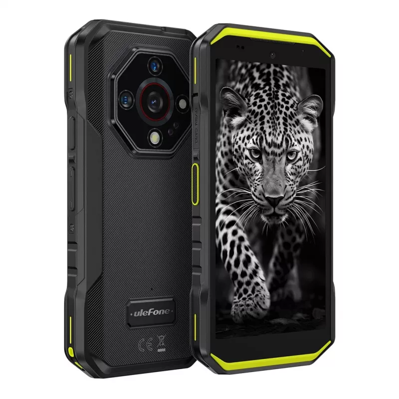 Smartphone UleFone Armor X32 6.1 inch 6GB RAM 128GB storage Vivid Green, Energy class B