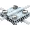 OBO Bettermann cross connector galvanised 252 8-10 FT (5312310)