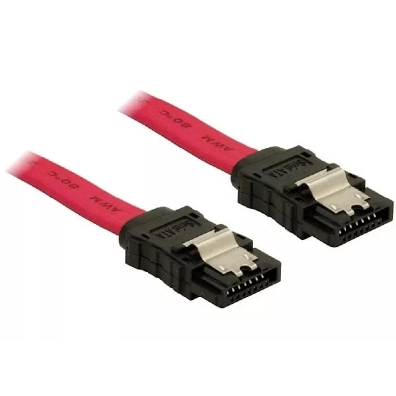 SATA Cable DeLOCK 84302 0.5m Red