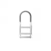 Rounded bath handle with non-slip grip