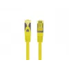 Networking cable Lanberg PCF6A-10CU-0025-Y RJ-45 Cat6a 0.25 m Yellow