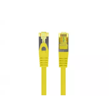 Networking cable Lanberg PCF6A-10CU-0025-Y RJ-45 Cat6a 0.25 m Yellow