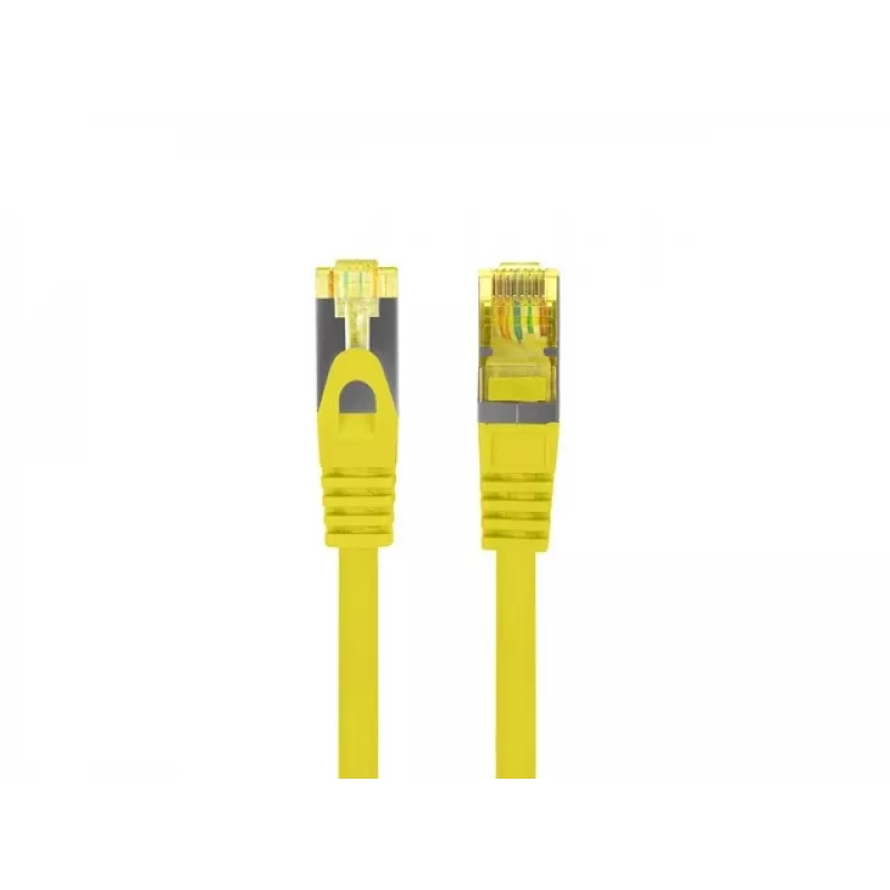 Networking cable Lanberg PCF6A-10CU-0025-Y RJ-45 Cat6a 0.25 m Yellow