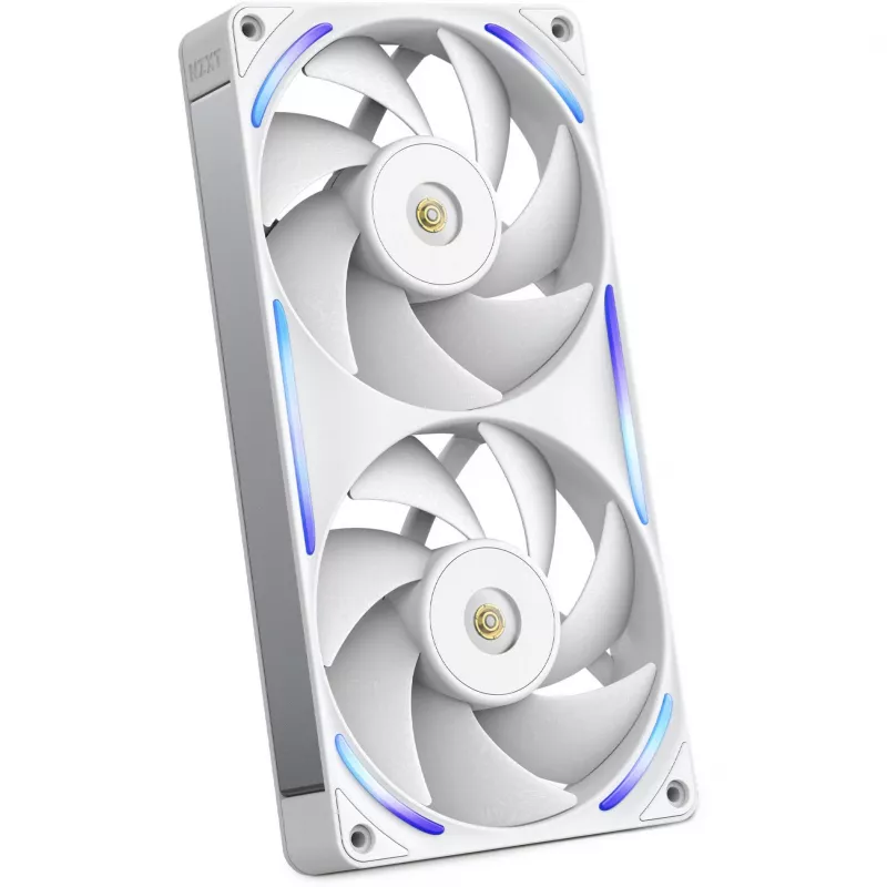 Computer case fan NZXT F240X 120 mm white, 1 pc, 240×120×30 mm