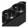 Power strip EVER CLASSIC 5-socket 3 m cable 250 V 10 A with surge protection (175 J) Black