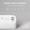 Power strip DIGITUS 3-way with 2×USB-A and 1×USB-C, 3 AC outlets Type E/F, 1.5 m cable, white