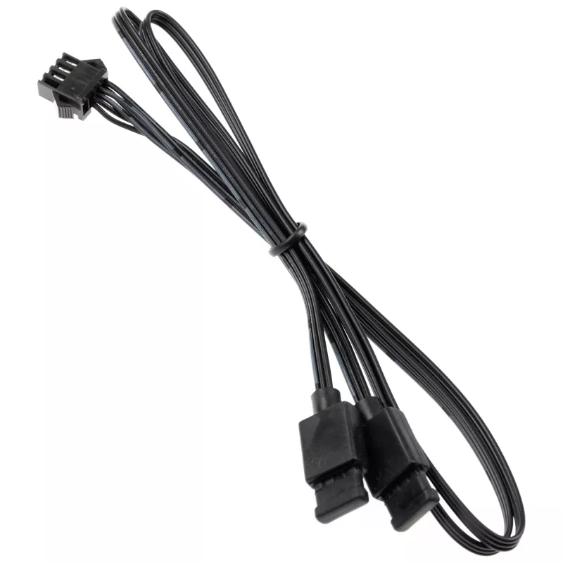 Cable adapter Kolink 4‑Pin fan to 3‑Pin 5V ARGB, 0.4 m