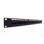 DIGITUS Professional DN-91624U - Patch Panel - RJ-45 X 24 - Schwarz, RAL 9005 - 1U (19)