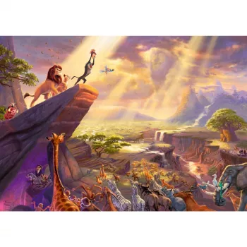 Thomas Kinkade Studios: Disney Dreams Collection - The Lion King, Puzzle 1000 Pieces