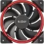 120mm PCCOOLER CORONA-RED Case Fan, 1000–1800 RPM, Red LED