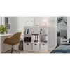MALAX 3x3 H WHITE SHELVING UNIT