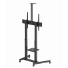 Floor TV Stand GEMBIRD TVS-100T-03 for 60–100 inch TVs, adjustable height, universal mounting