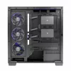 PC Case MODECOM Volcano Stellar 5F ATX Midi Tower, tempered glass, 5 preinstalled fans, USB‑C, supports microATX/ATX, max GPU 420mm, CPU cooler height 175mm