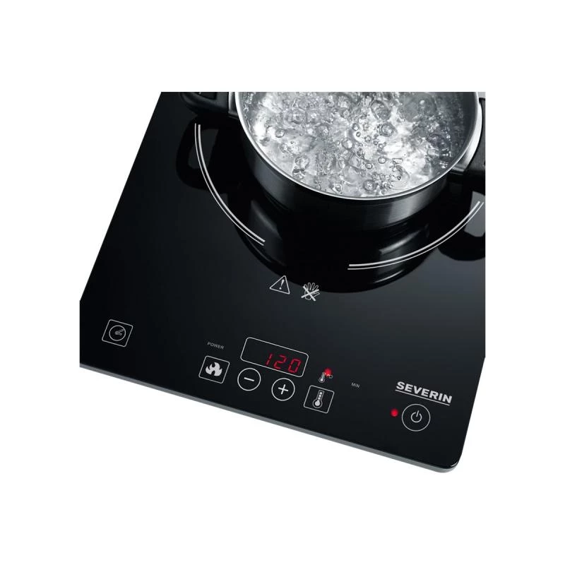 Severin KP 1071 hob Black Countertop Zone induction hob 1 zone(s)