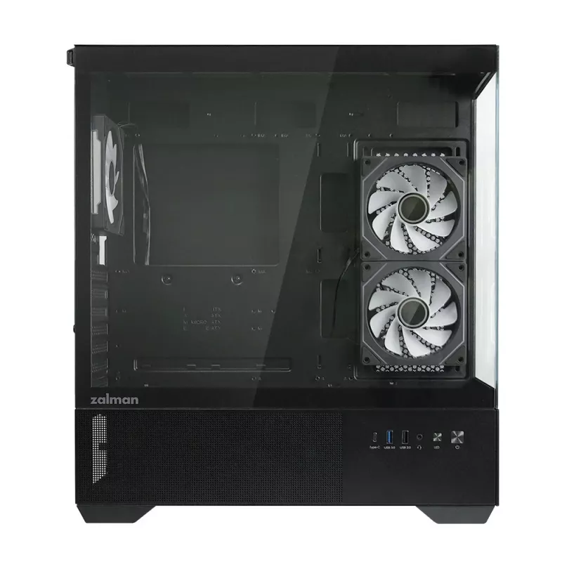 PC case CHRONIX V2 Mid Tower ARGB fan x3 black