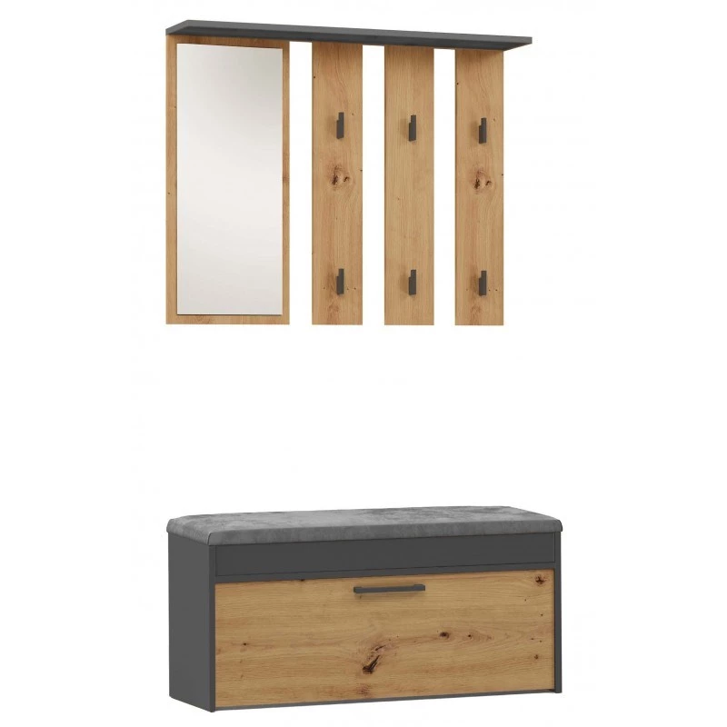 Topeshop GAR PARMA ANT/ART entryway cabinet