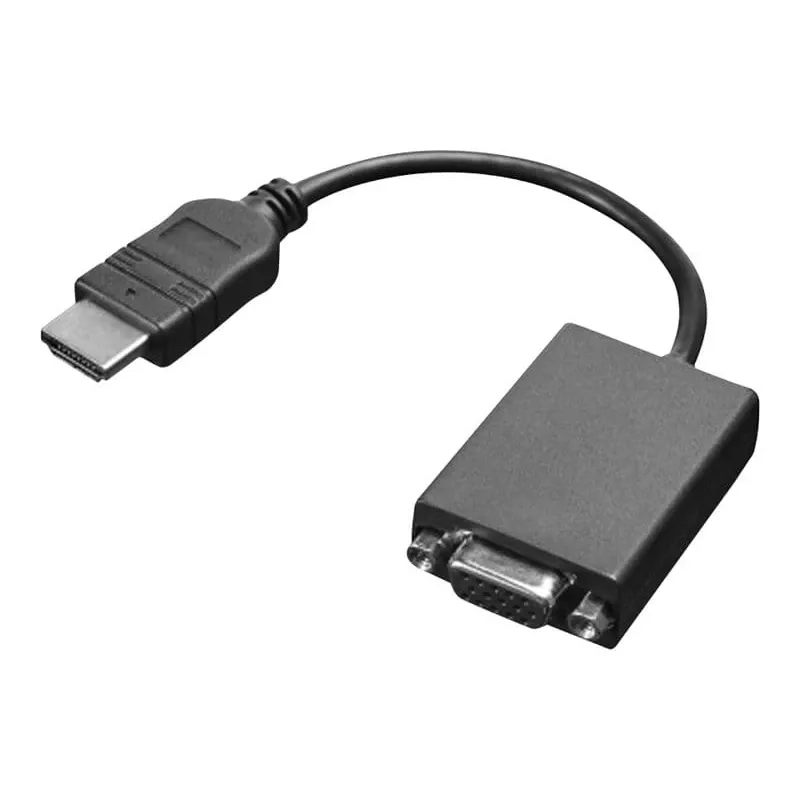 Lenovo HDMI / VGA 0.2 m Black