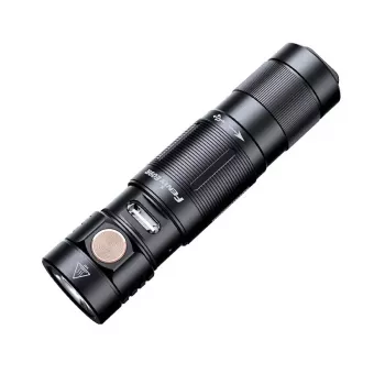 Flashlight Fenix E09R 600 lm, compact rechargeable keychain torch