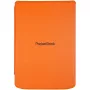 Folio case for 6 inch e‑book reader PocketBook Shell — orange, 112×160×12.5 mm, 0.0765 kg