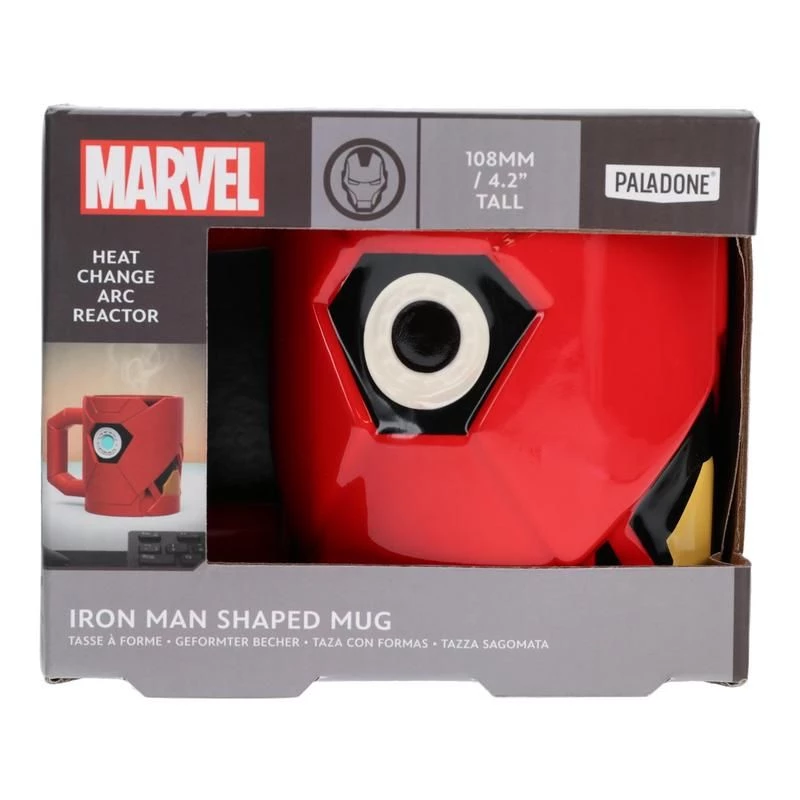 Mug Paladone Iron Man Shaped Red 0.5L Single