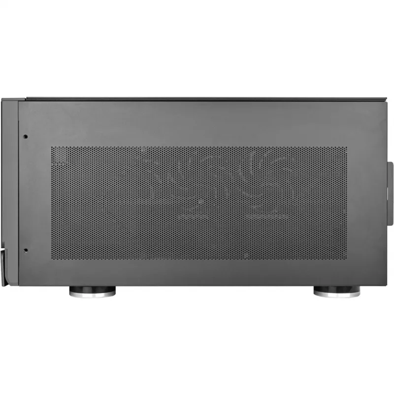 SilverStone Crown 04 PC case SST-CW04TB — HTPC form factor, SSI-EEB support, dark gray