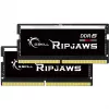 SO-DIMM 32 GB DDR5-5600 (2x 16 GB) Dual-Kit, Arbeitsspeicher schwarz, F5-5600S4040A16GX2-RS, Ripjaws, INTEL XMP
