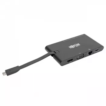 USB-C Dock - 4K HDMI, VGA, USB 3.2 Gen 1, USB-A/C Hub, Gigabit Ethernet, Memory Card Slots, 100W PD Charging