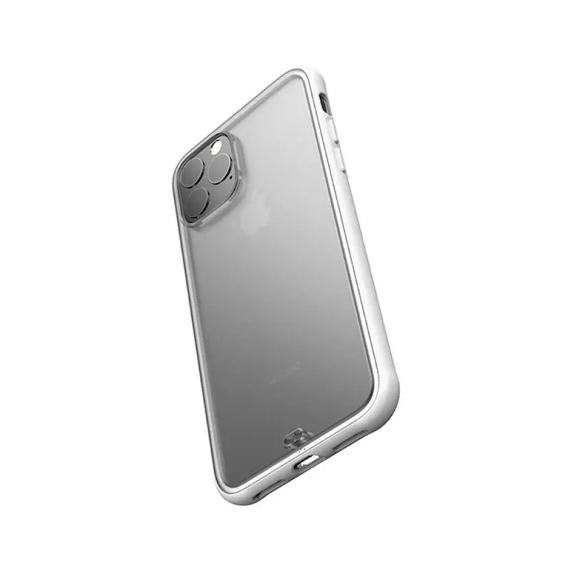 Protective phone case Devia Soft Elegant anti-shock for iPhone 11 Pro Max, white, soft-touch, shock-absorbing