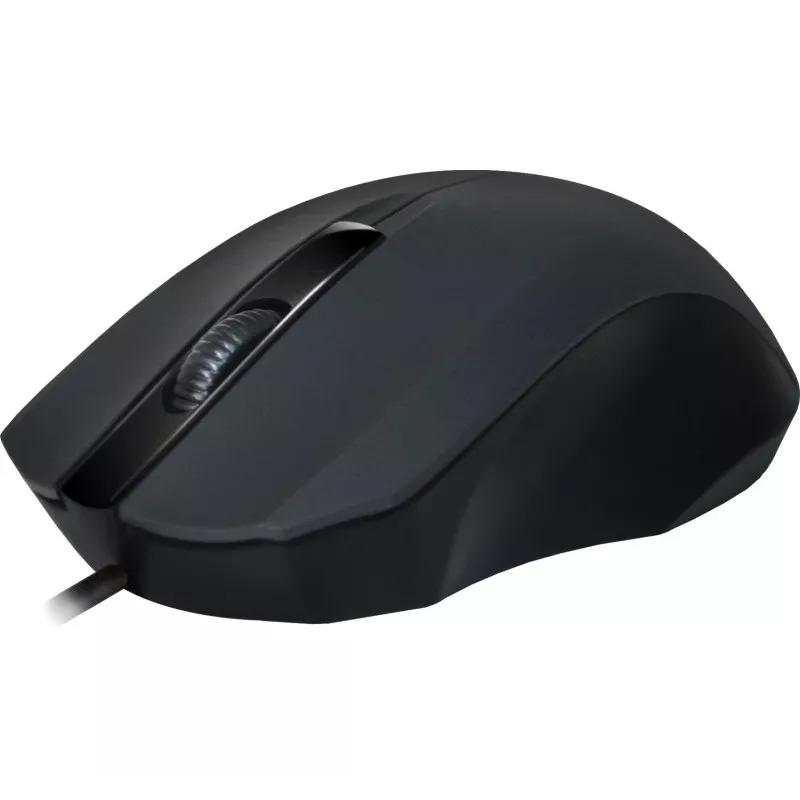 Wired optical mouse DEFENDER MM-310 USB Type-A, 1000 DPI, ambidextrous, 2 buttons, black, 1.35 m cable