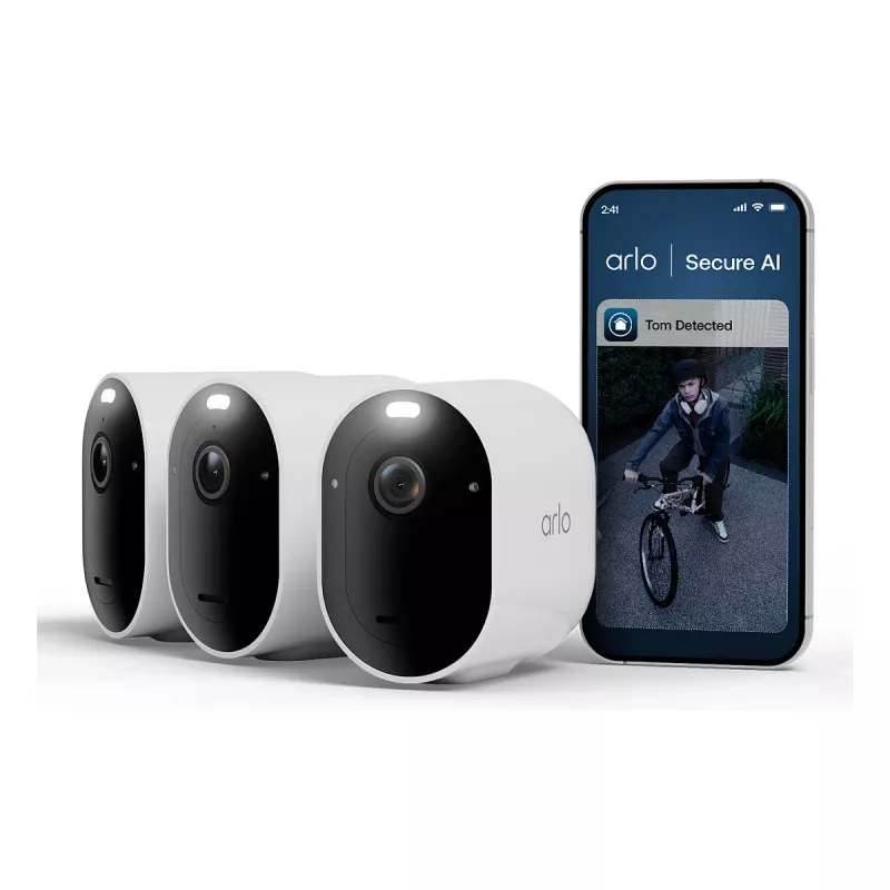 ARLO Pro 6 - 2025 Edition - Network Surveillance Camera - Outdoor Area, Indoor Area - weatherproof - Colour (day/night)