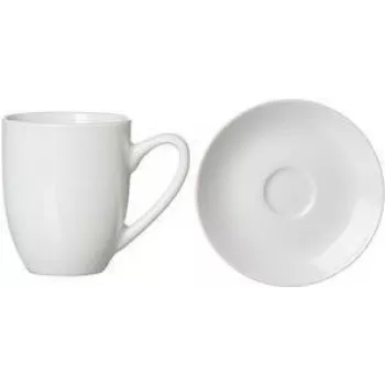 Porcelain Espresso Cup ritzenhoff & breker Snap BIANCO, conical, 80 ml