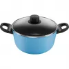 Ballarini Caprera 2H Pot with Lid, 24 cm, Blue