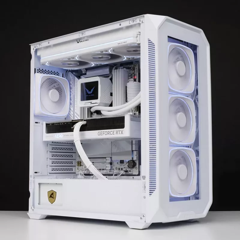 Liquid CPU Cooler Valkyrie VK-AIOV240W 240mm Radiator with LCD