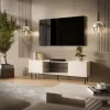 Cama EF LUCCA TV cabinet 180x40x59 cashmere