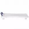Bath bench ActionMed LW300AM with grab handle — white bathing support for tub, moisture-resistant, hanger hole