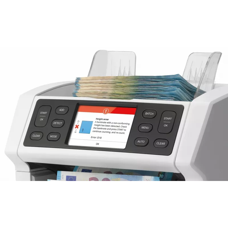 Banknote counting machine Safescan 2850 White LCD AC 110-240V