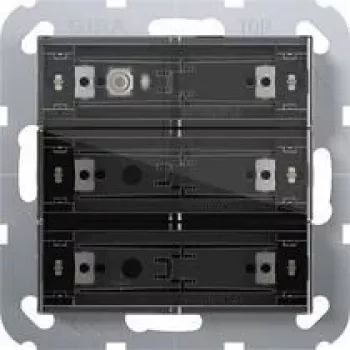 Gira touch sensor 4 Comfort 3-gang KNX, model 504300