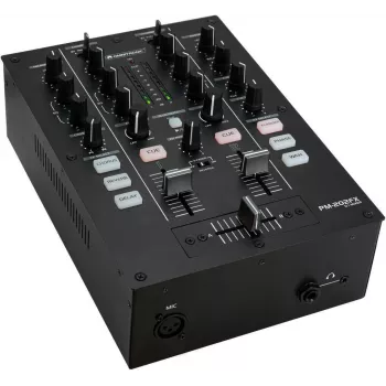 2-Channel DJ Mixer Omnitronic PM-202FX with Filter and Bluetooth