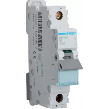 Hager MB199 B-type 1P 1module(s) Circuit Breaker (MB199)