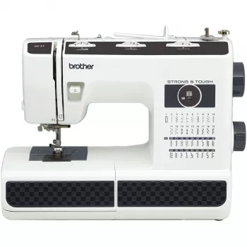Semi-automatic sewing machine Brother HF37 Electromechanical Black White
