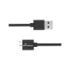 USB-A to Micro-B USB 3.0 Charge and Sync Cable MediaRange MRCS239 — 50 cm, 5 Gbps, 5W, Black