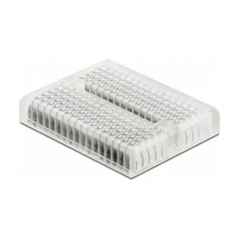 Breadboard DELOCK 18323 — transparent plastic, 36×46×10 mm