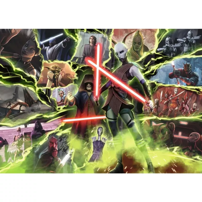 Jigsaw puzzle Ravensburger Asajj Ventress 1000 pcs