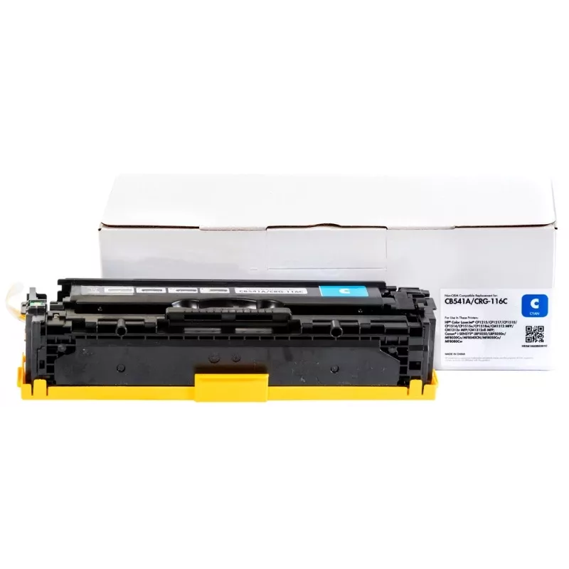 Compatible Static-Control Hewlett-Packard 125A CB541A/CE321A/CF211A/ Canon CRG716, Cyan, 1800 p. IP