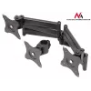 Monitor desk mount MACLEAN MC-691 for 3 monitors — adjustable height and tilt